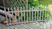 2 przesła ogrodzenia metalowe (negocjuj cenę)