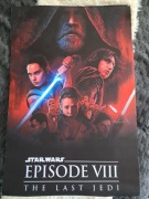 Nowy plakat na płótnie 50x75cm z filmu Gwiezdne Wojny Star Wars Episode 8