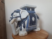 Słoń porcelanowy kwietnik