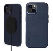 ORYGINALNE ETUI DECODED LEATHER z MAGSAFE na iPHONE 15 PLUS / 14 PLUS