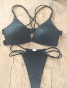 Nowa czarna elastyczna bielizna (rozmiar S)