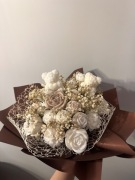 Bukiet ze świeczek sojowych handmade elegancki prezent dekoracyjny 