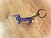 Breloczek na klucze PERSONALIZOWANY - Jamnik