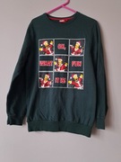 Świąteczna bluza M/38 zielona the simpsons