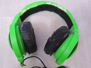 Słuchawki nauszne przewodowe Razer Kraken Green sprawne 4