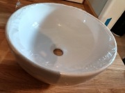 Cersanit umywalka nad blatowa średnica 35cm na wysokość 14 cm