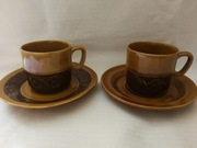 PRL Tułowice 2 sztuki filiżanki do espresso