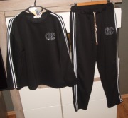 Dres wiskoza _lampasy _cyrkonie r. L/XL