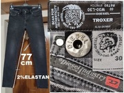 spodnie DIESEL TROXER SKINNY W30 L30 pas 79 80 81 82 83 84 j. NOWE