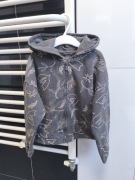 Urocza szara bluza z kapturem Cool Club Smyk 122 cm stan bdb