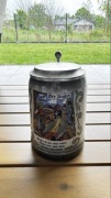 Kufel ceramiczny GERZ Helga Hinzmann Hameln cyna vintage Niemcy
