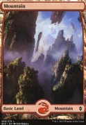 MTG Battle for Zendikar: Mountain (266 B - Full Art) FOIL