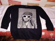 Bluza Bershka M/L Kurt Cobain Nirvana 