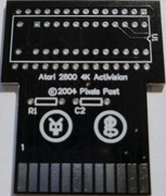 Płytka PCB kartridża 8, 16 albo 32k do Atari 2600