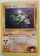 Karta Pokemon – Brock's Onix 21/132, Wizards 2000 r.