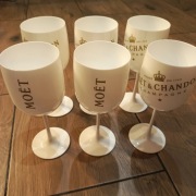 Kieliszki do szampana Moët & Chandon Ibiza Biały