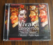 VIVALDI Concertos Four Seasons 2 CD I Musici Ayo