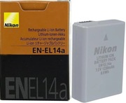 Oryginalna bateria Nikon EN-EL14a – NOWA, wersja BOX
