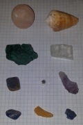 Malachit bursztyn ametyst agat azaryt minerał naturalny okazja kolekcja 