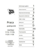 Instrukcja napraw JCB FASTRAC 1115, 1125, 1135 PL