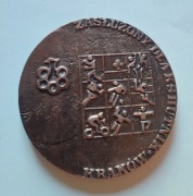 ZASŁUŻONY DLA HUTNIK KRAKÓW - NOWA HUTA  HUTA LENINA medal