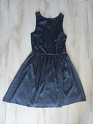 Granatowa sukienka dziewczęca bonprix 170