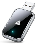 Bezprzewodowy adapter AIZEO Android Auto Dual-Chip WiFi USB-A/C Plug&Play