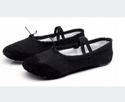 BALETKI BALERINKI BAWEŁNIANE DO TAŃCA NA RYTMIKE, GIMNASTYKA BALET 28