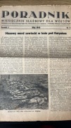 Poradnik maj 1943 Katyń – oryginalna gazeta wojenne wydanie