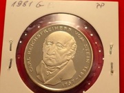 Wm-B-B3 (B) Niemcy 5 marek 1981G Proof w oryginalnej folii