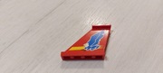 Lego ogon samolot czerwony z orłem