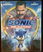 SONIC SZYBKI JAK BŁYSKAWICA BLURAY POLSKIE WYDANIE NOWE FOLIA