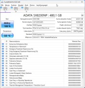 Dysk SSD NVMe M.2 ADATA XPG SX8200 480GB (Stan 100% / SMART)