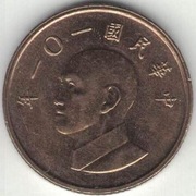 Tajwan 1 dolar 2012 - 20 mm - nr 2