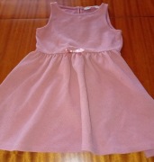 bardzo łądna grubsza sukienka - rozmiar -98/104cm