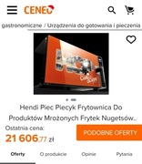 Air freyer Hendi HOP cook and Kryspy nowy gastronomia itp 