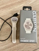 Beżowy Zegarek sportowy GARMIN Vivomove Sport 