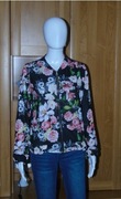 Bluza kurtka w kwiaty - 36