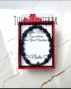 Pytanie czy zostaniesz moim ojcem chrzestnym  bransoletka różaniec 