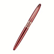 Eleganckie pióro metalowe 0.38 mm plus wkład i pudełeczko ozdobne, prezent