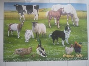 Puzzle podłogowe na podłogę 137x96 ogromne