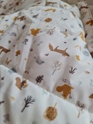 Watowany kombinezon H&M r. 62/68 Lisy