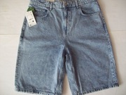 C&A NOWE SZORTY MĘSKIE JEANSOWE KRÓTKIE SPODNIE W36 PAS 48 XXL 2XL XL