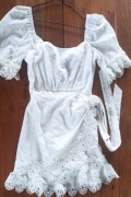 Sukienka LOU boho biała rozmiar 36 S