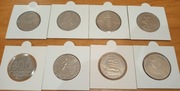 Monety obiegowe PRL - zestaw 8 monet - Jagiełło, Bolesław II Śmiały...