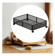 pojemnik Flycity do przechowywania pod łóżkiem na kółkach, ZESTAW 2SZT 