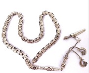 tasbih tesbih subha misbaha różaniec muzułmański arabski islamski srebro