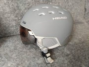Kask snow HEAD-rozm.ML 54-57 + rękawice 4F