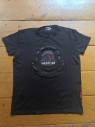  Czarna Koszulka Moncler Rozmiar S