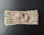 Opaska TURBAN L - 100% merino melanż 